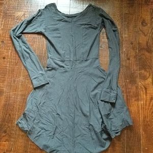 Charcoal jersey knit Whiskeydog Wares dress